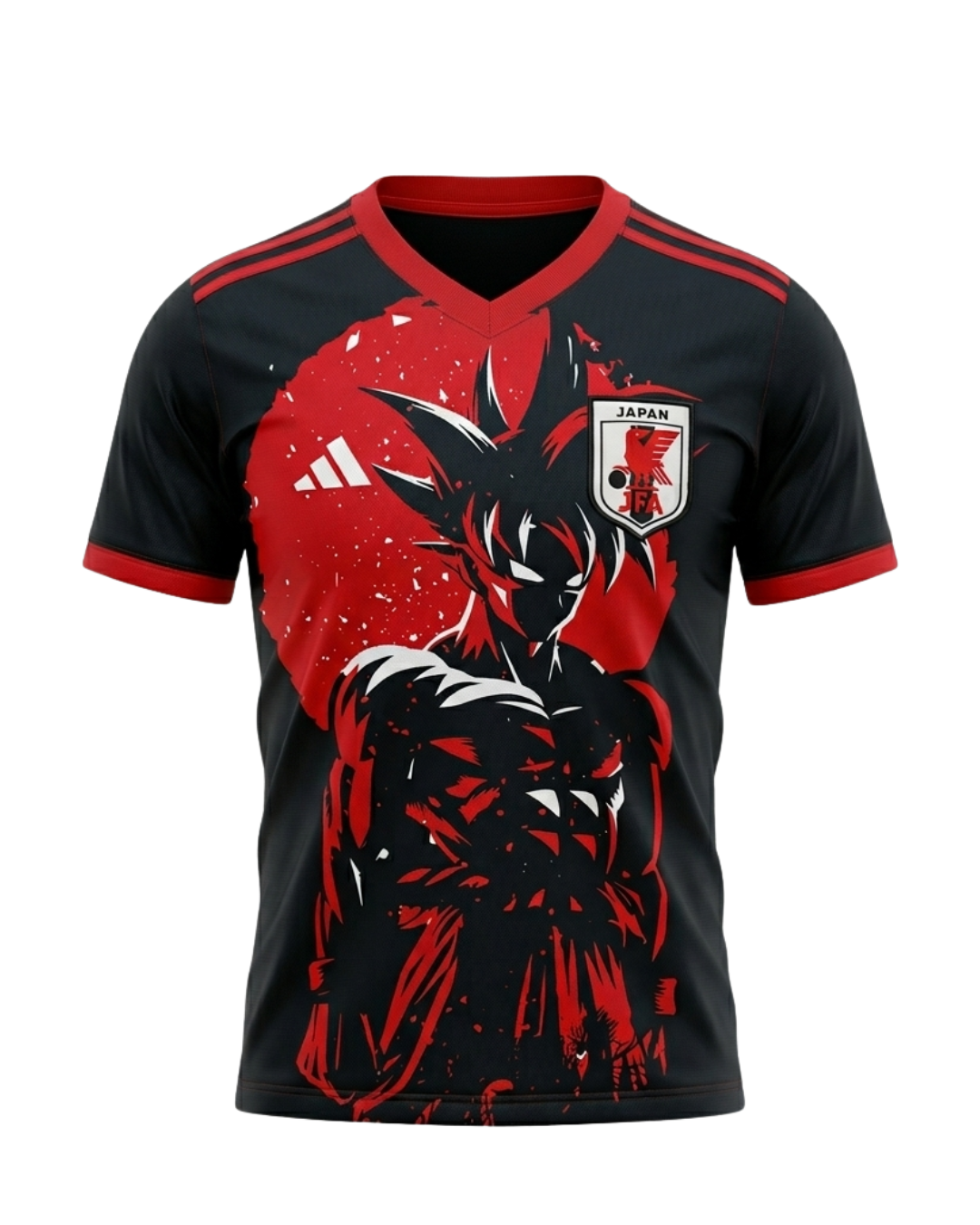 Dragon Ball Goku Red - Anime Soccer Jersey