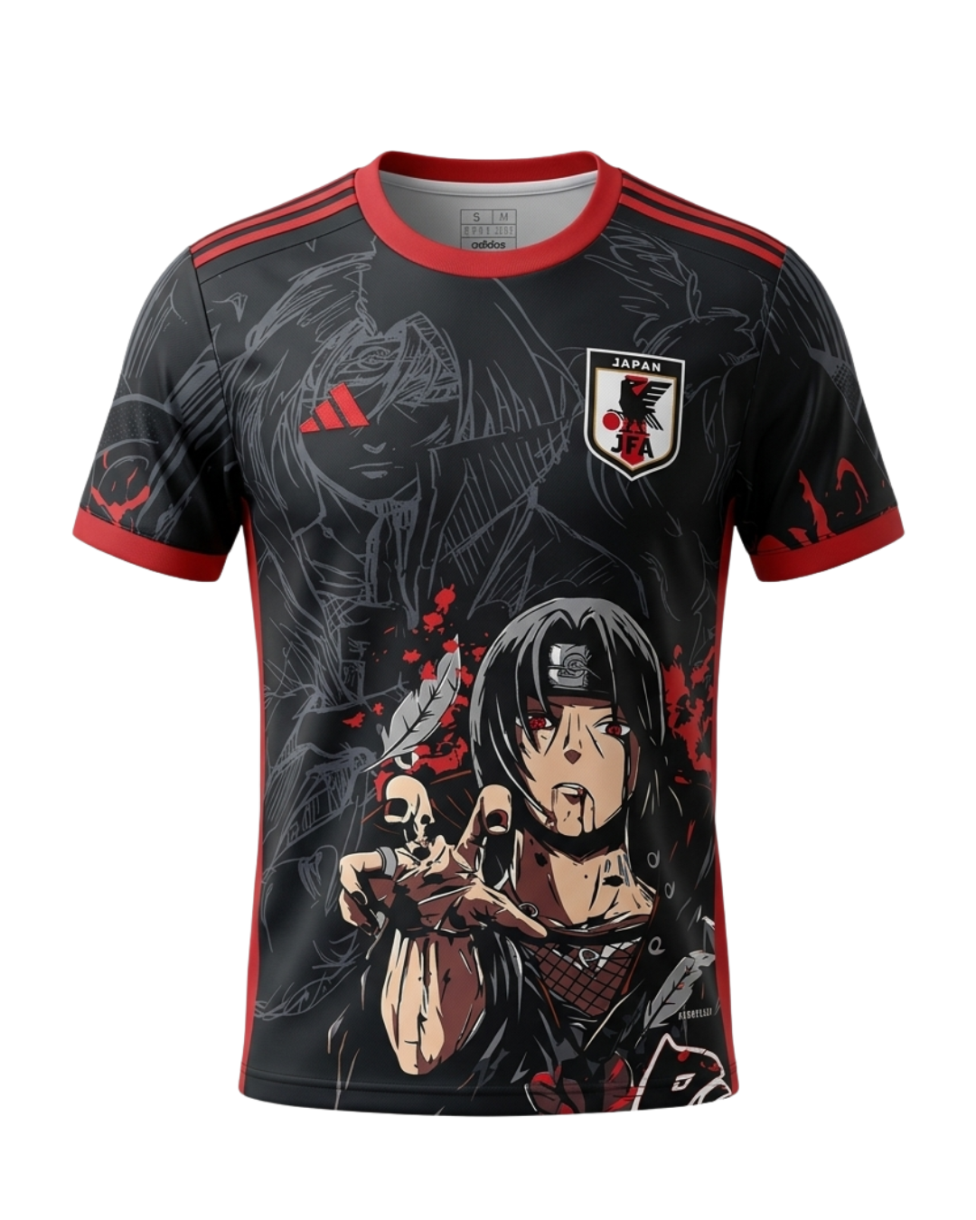 Naruto Itachi Uchiha - Anime Soccer Jersey
