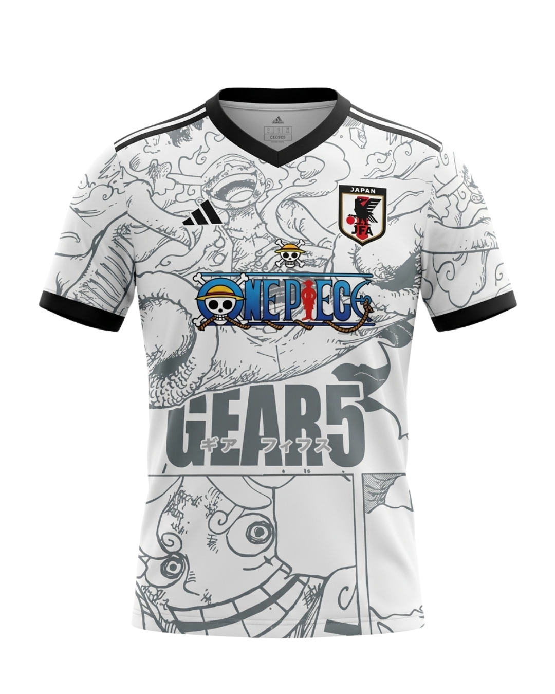One Piece Gear 5 - Anime Soccer Jersey