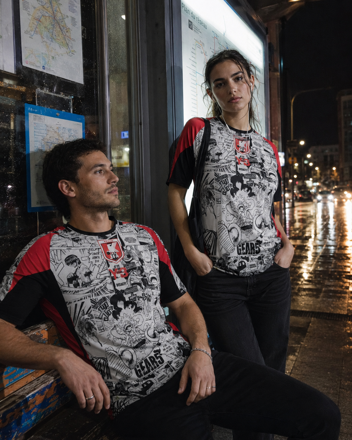 One Piece Gear 5 - Anime Soccer Jersey