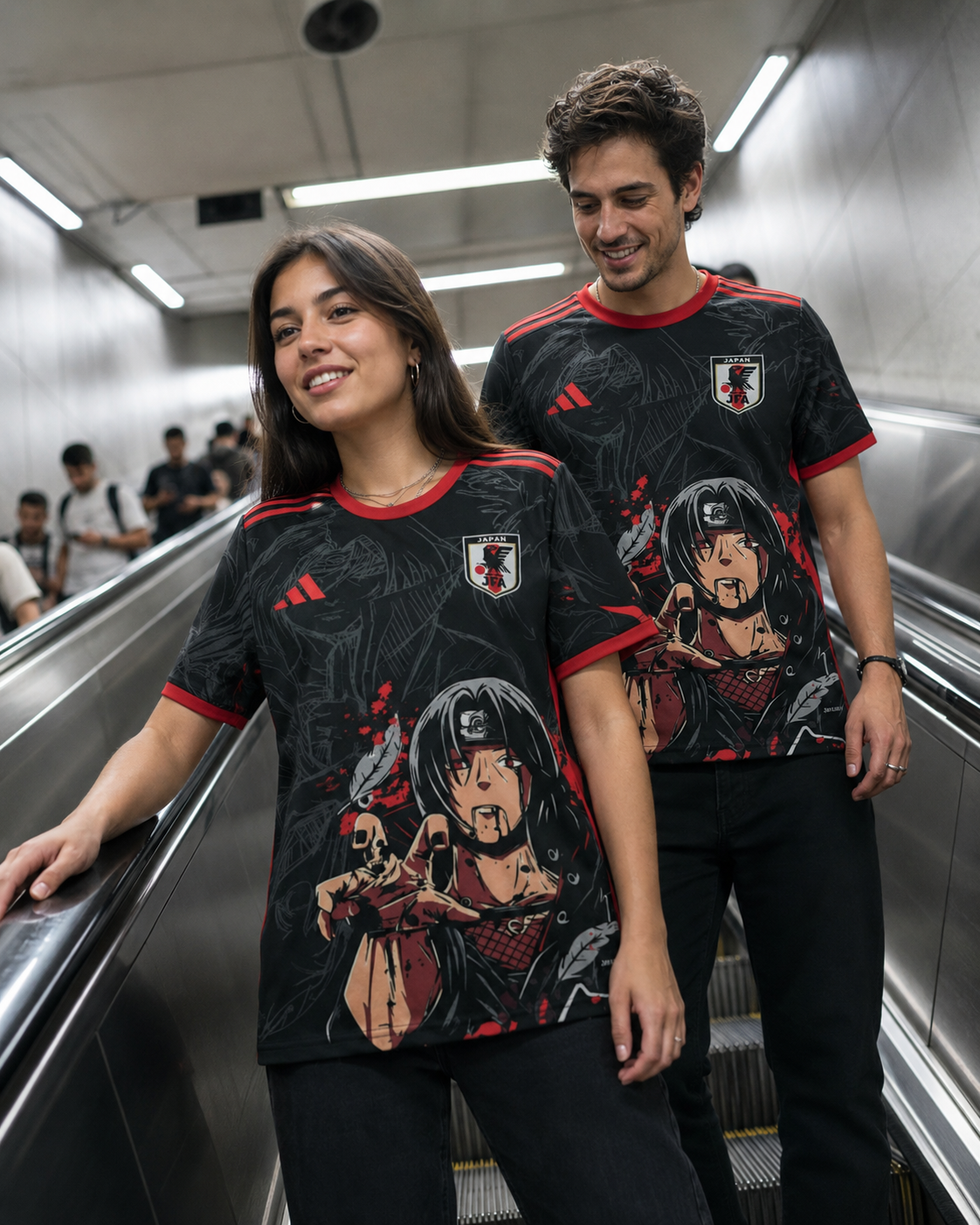 Naruto Itachi Uchiha - Anime Soccer Jersey
