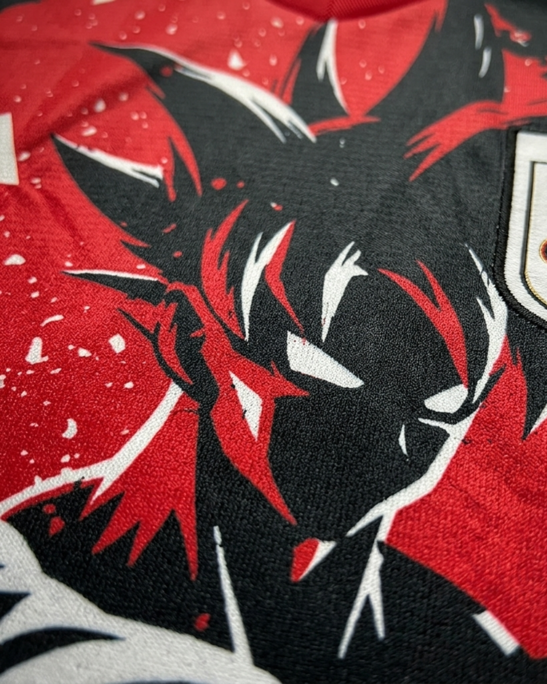 Dragon Ball Goku Red - Anime Soccer Jersey