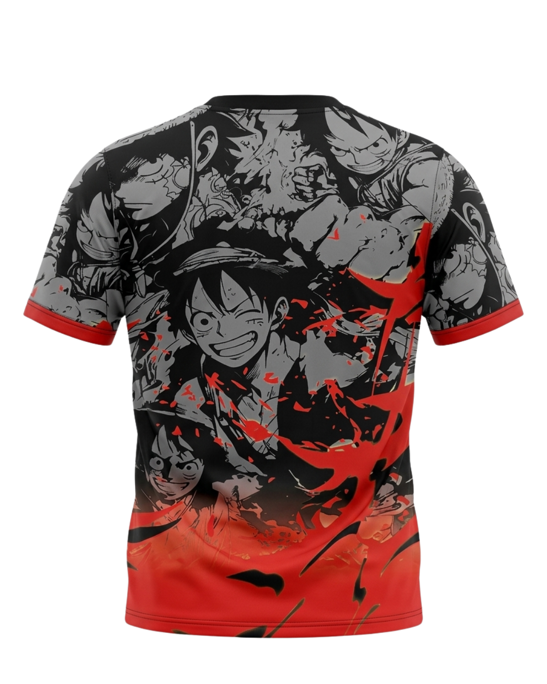 One Piece Black-Red Edition - Anime Soccer Jersey