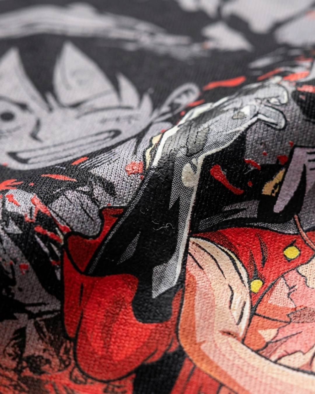 One Piece Black-Red Edition - Anime Soccer Jersey