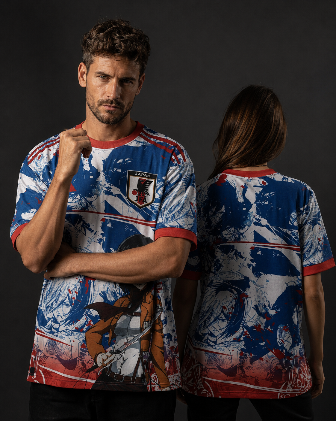 Attack on Titan Mikasa - Anime Soccer Jersey
