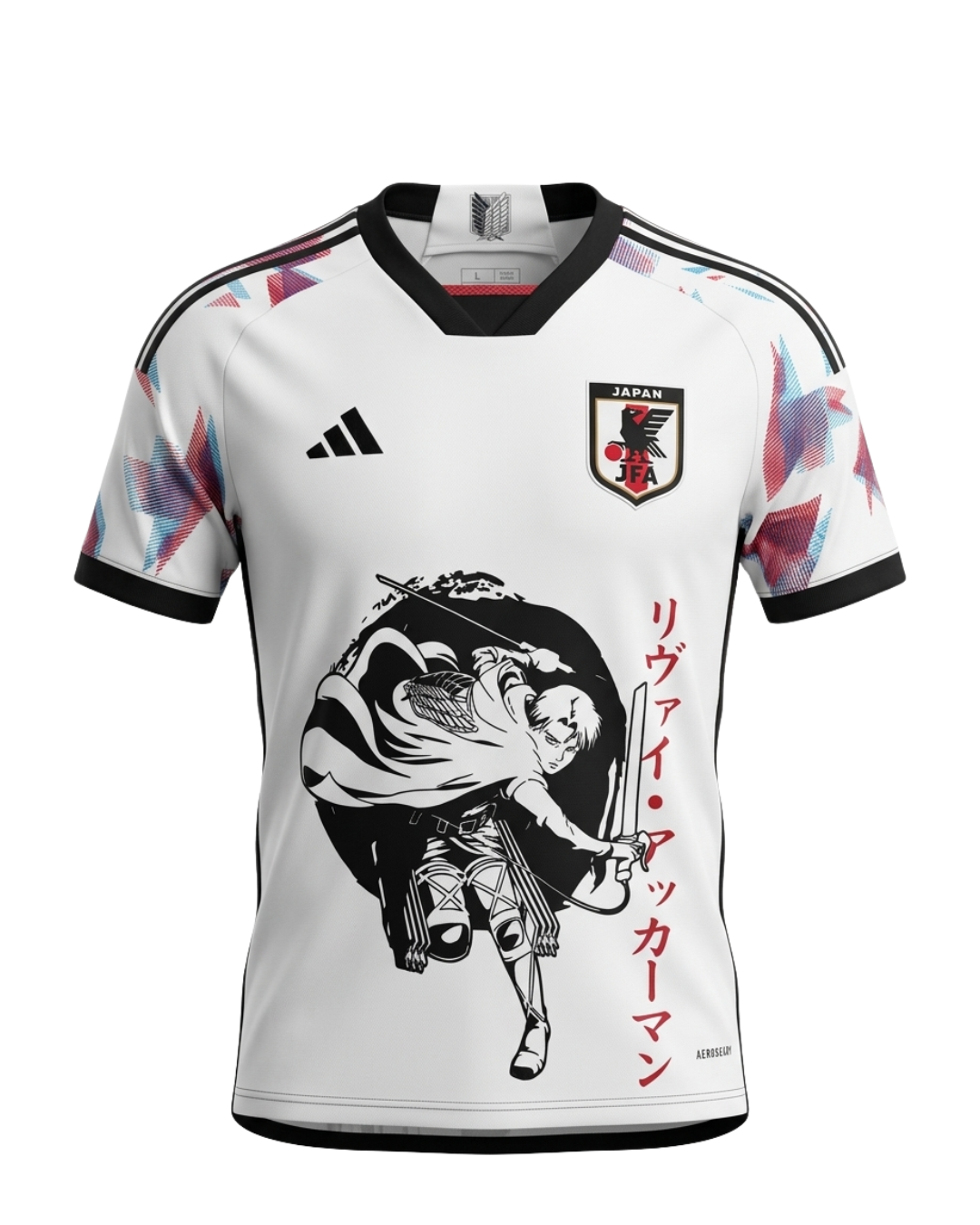 Attack on Titan Levi Ackerman - Anime Soccer Jersey